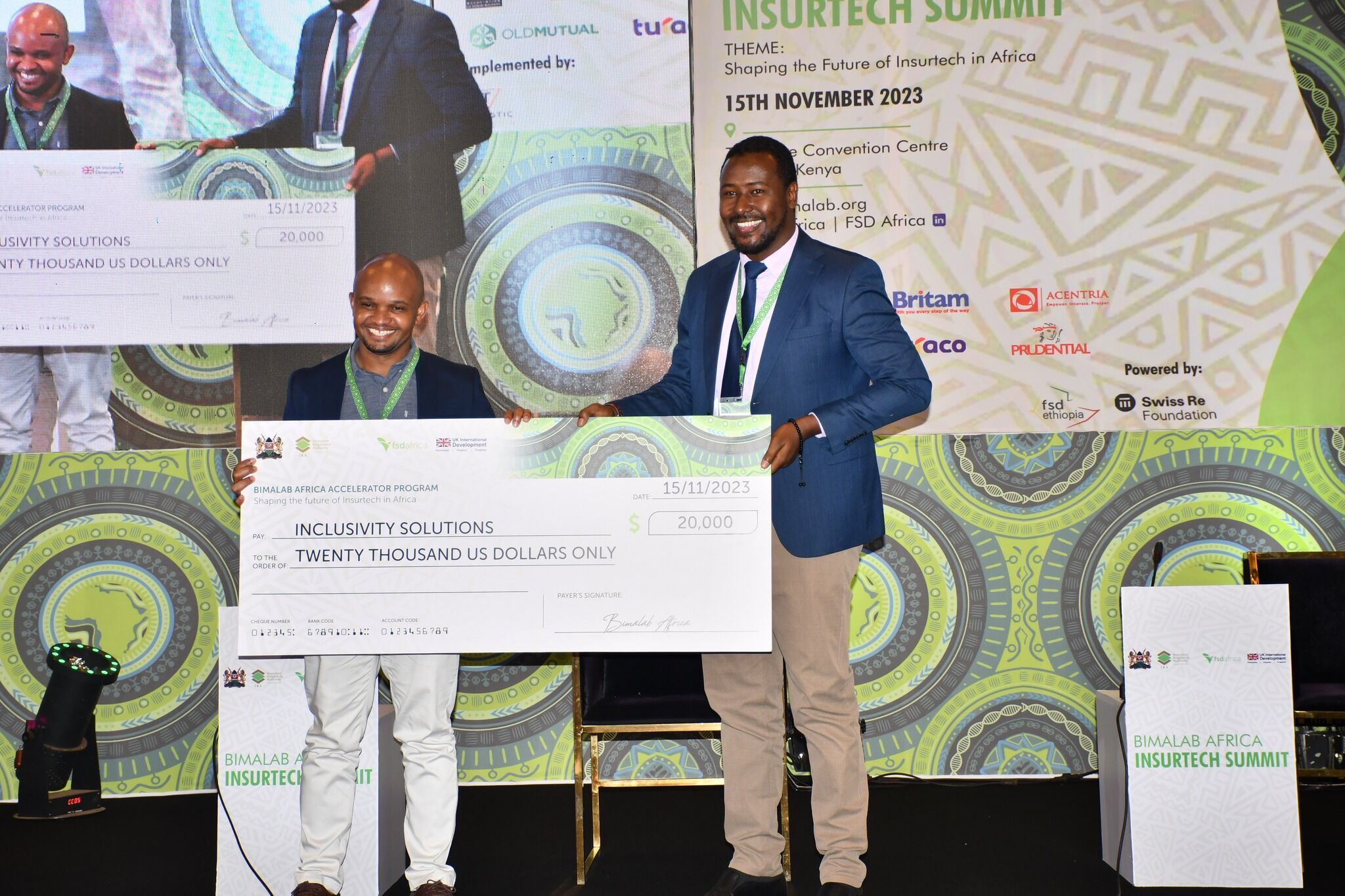 Inclusivity Solutions is a proud winner of the BimaLab Africa 2023 accelerator program