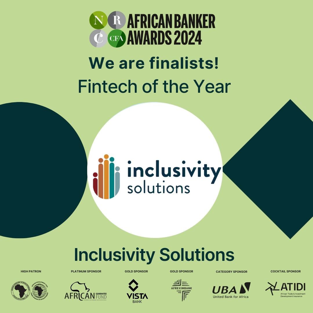 Thrilled to be nominated at the African Banker Awards for Fintech of the Year, 2024