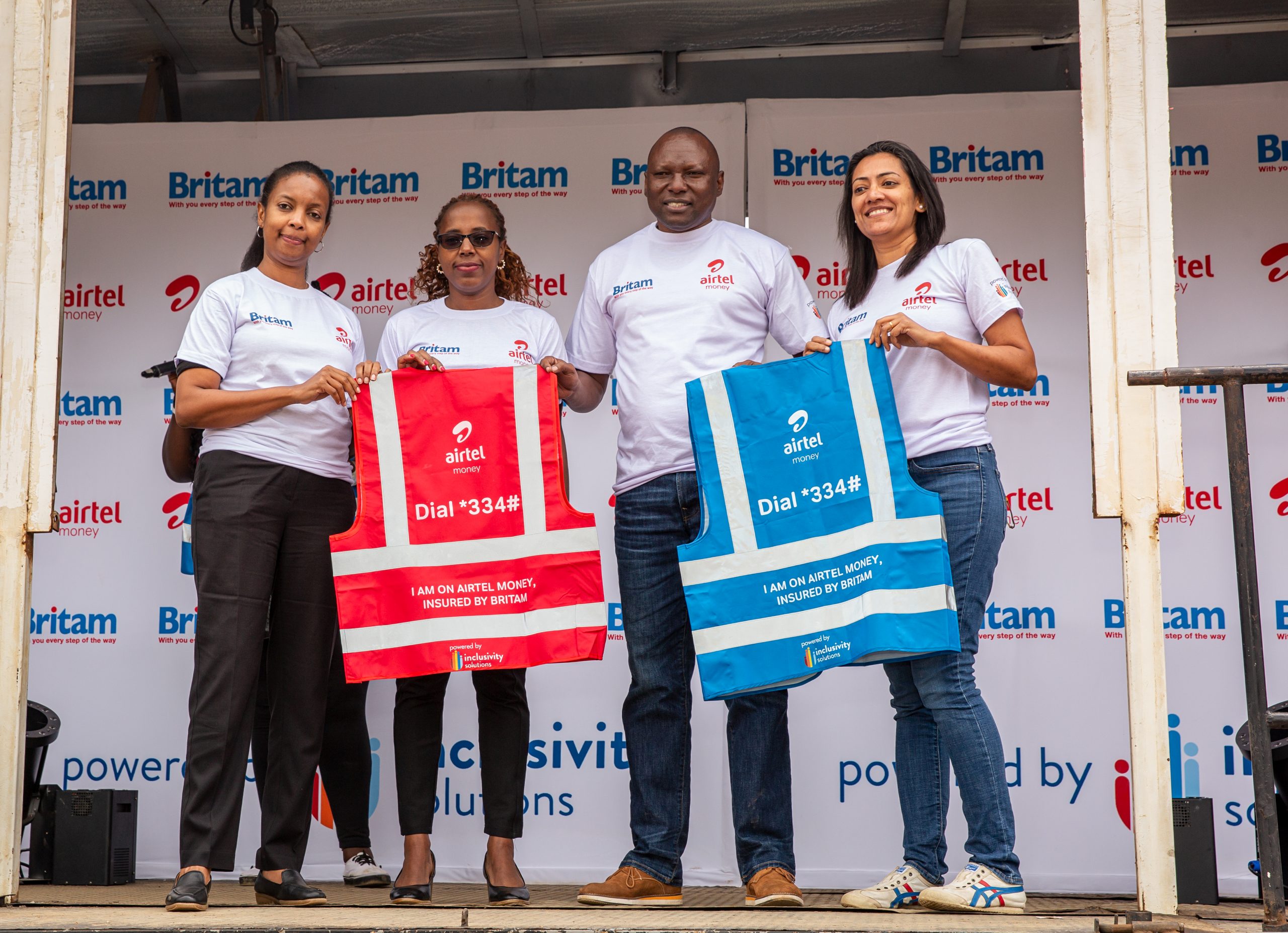 Britam Insurance, Airtel Money, and Inclusivity Solutions, have partnered to introduce a range of mobile insurance solutions targeting lower income families and Micro, Small, and Medium Enterprises (MSMEs)